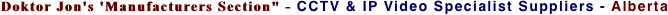 Doktor Jon's 'Manufacturers Section